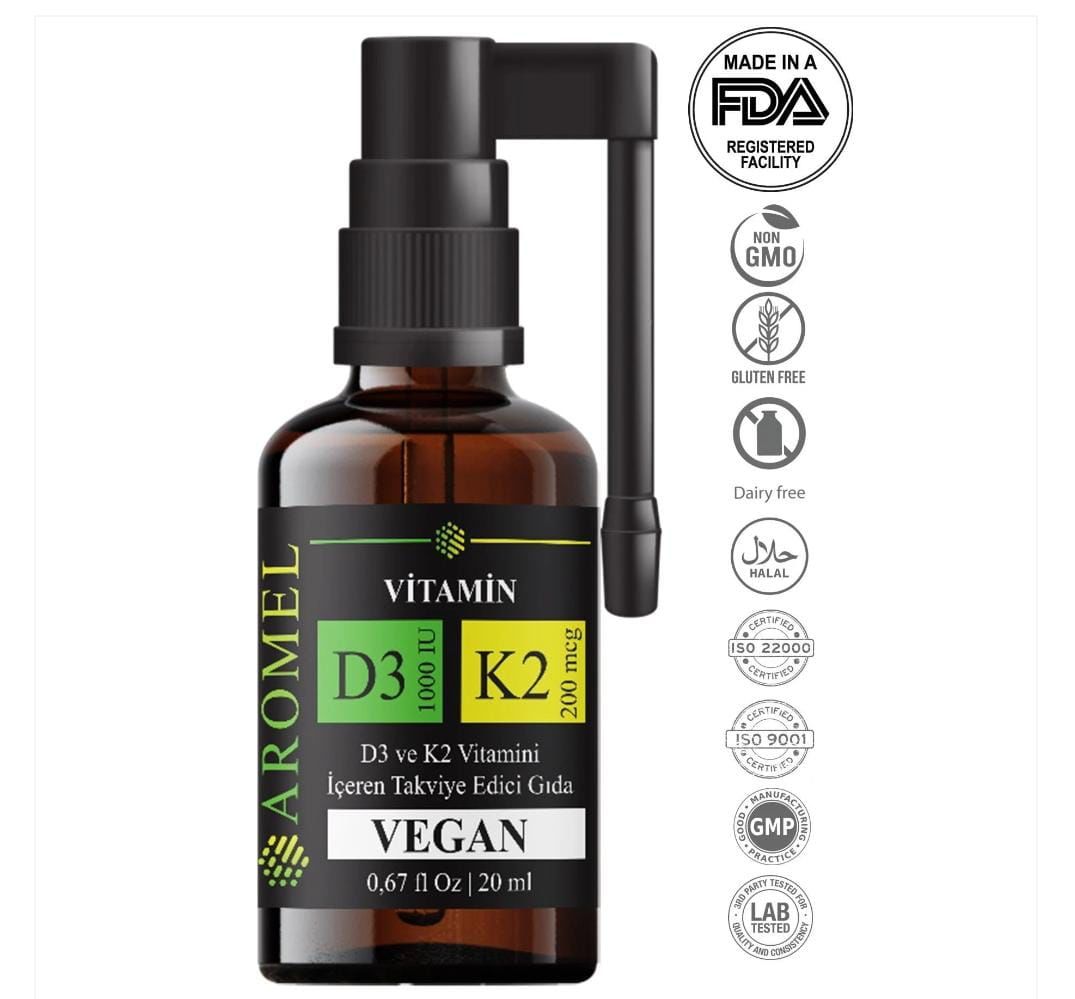 D3K2 Vitamini İçeren Takviye Edici Gıda