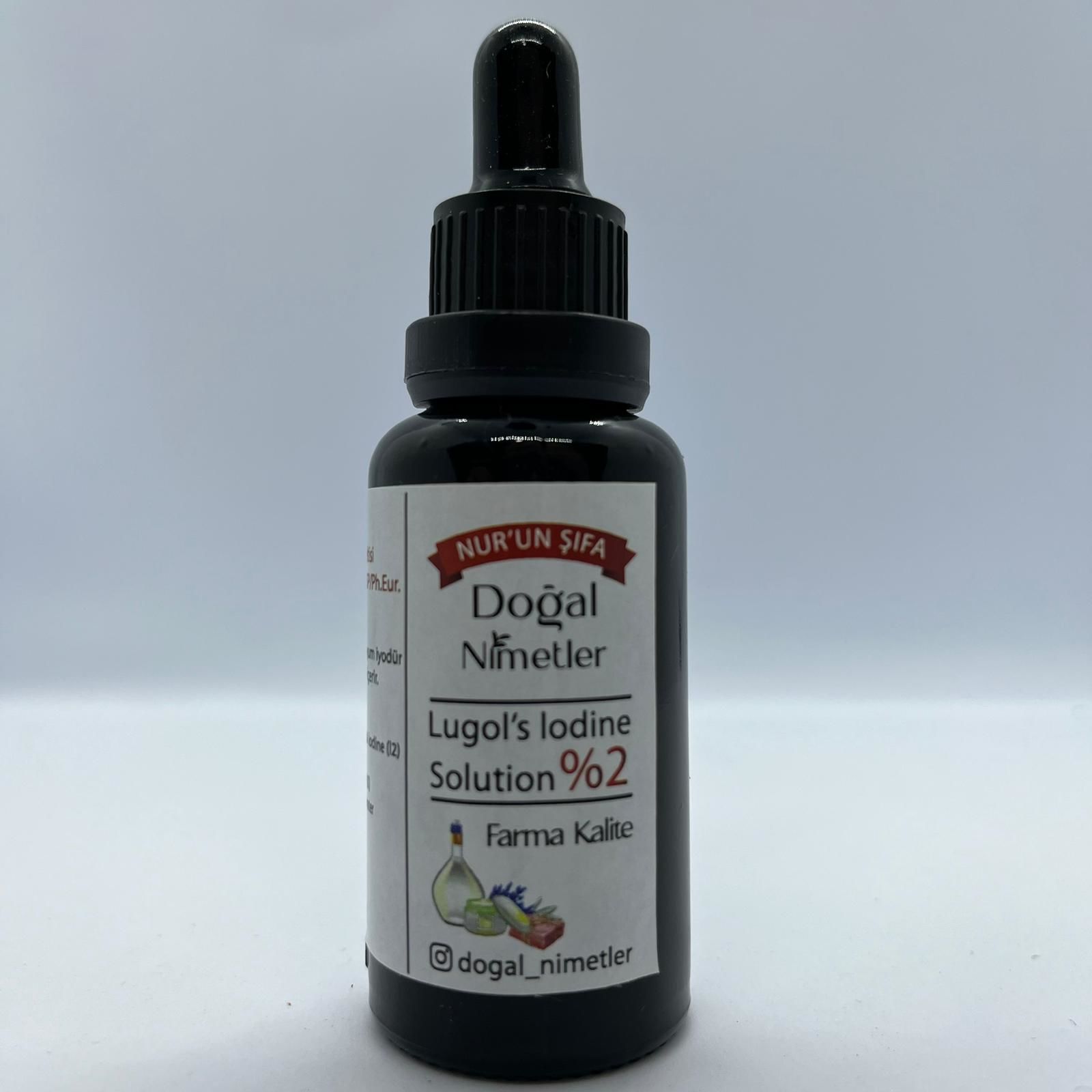 %2 İYOT LUGOL ÇÖZELTİSİ