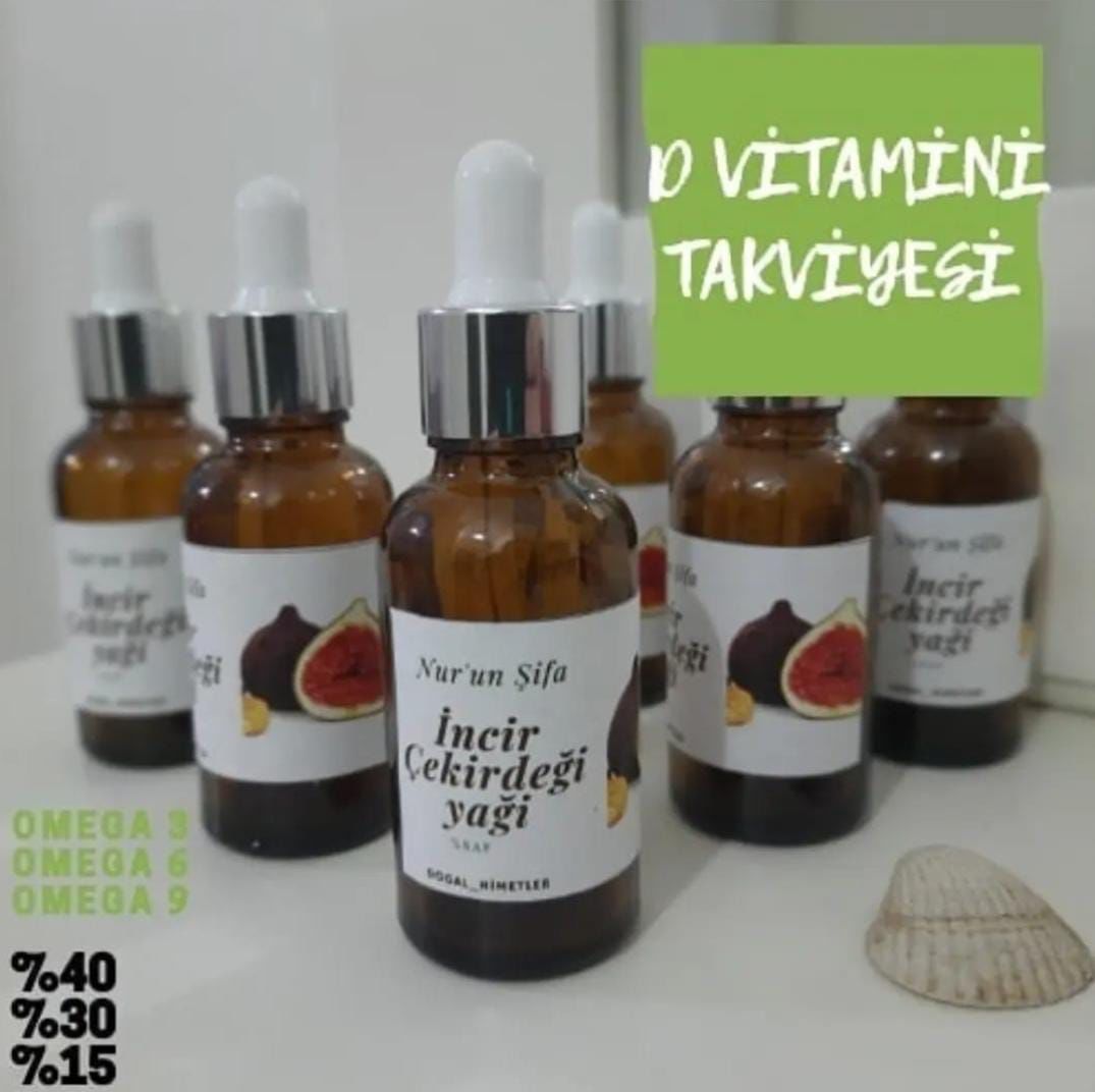 İNCİR ÇEKİRDEĞİ YAĞI 30 ml