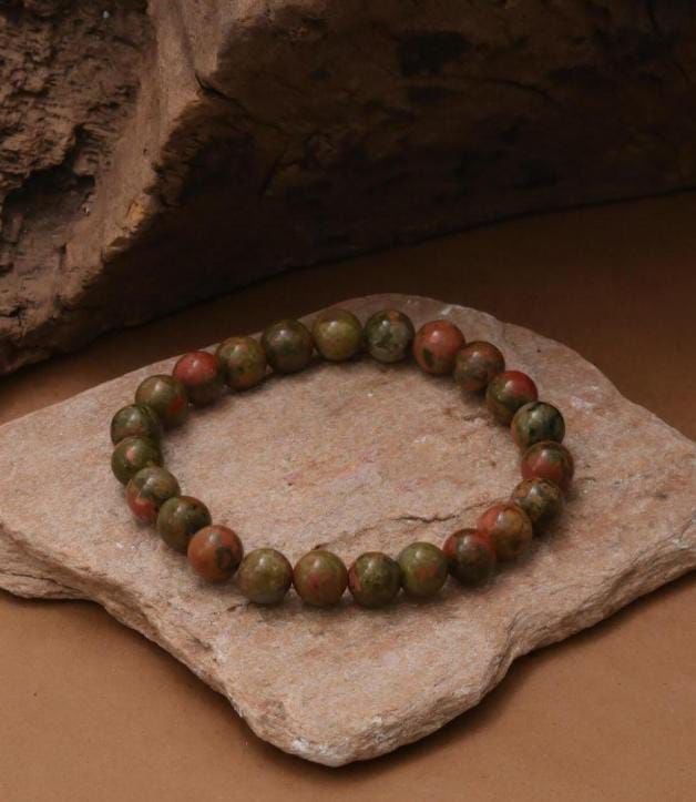 UNAKİT TAŞI BİLEKLİK AA KALİTE 8 MM